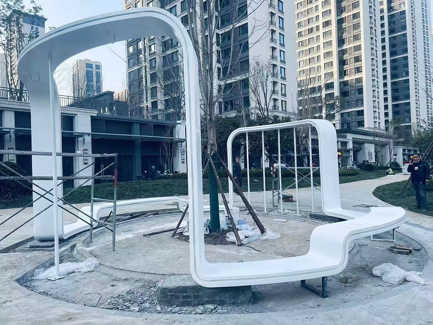 铝单板廊架